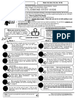 Sample Study Guide Self-Assessment Rubric For Science