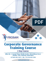 Corporate Governance Course