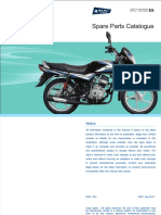 Motorcycle Spare Parts Catalogue for CT 100ES
