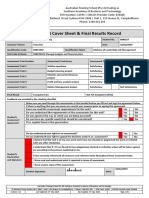 Assessment Cover Sheet For BSBFIM501 CHANDANI