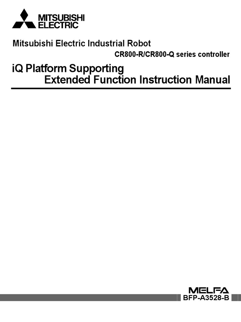 CR800-R CR800-Q Series Controller Iq Platform Supporting Extended ...