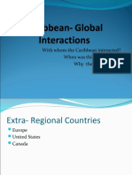 Caribbean Interactions with Extra-Regional Countries