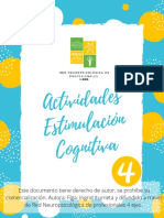 Cuadernillo 4 - Estimulación Cognitiva - 4 Ejes