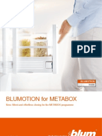 Blumotion For Metabox: New: Silent and Effortless Closing For The METABOX Programme