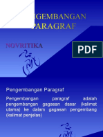 Pengembangan Paragraf