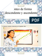 Conteo de Forma Descendente y Ascendente