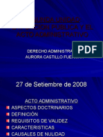 27 Set La Funcion Publica y El Acto Administrativo