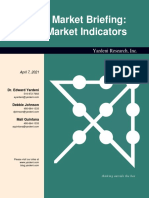 Stock Market Briefing: Bear Market Indicators: Yardeni Research, Inc