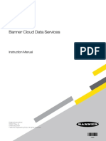 Banner Cloud Data Services: Instruction Manual