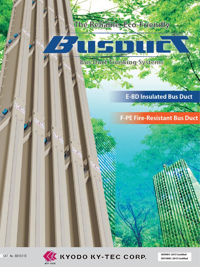 E-BD Bus Duct System Overview | PDF | Duct (Flow) | Transformer