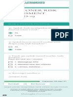 Kuesioner Risk Assessment Covid-19