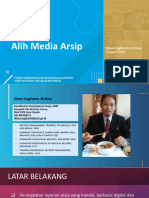 Materi Alihmedia - Diklat Arsiparis Pusdiklat 2021