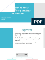 Presentación de datos, tablas, gráficos y medidas de resumen en estadística aplicada a la salud