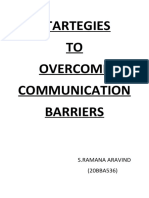 Strategies to Overcome Communication Barriers