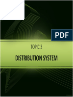 Distribution System: Topic 3