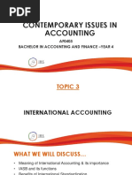 International Accounting