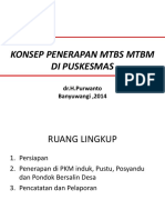 Penerapan MTBS Dan MTBM PKM Kertosari