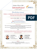 FUEL Bhumipujan Invitation 