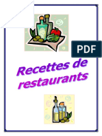 Recettes Secretes de Restaurants