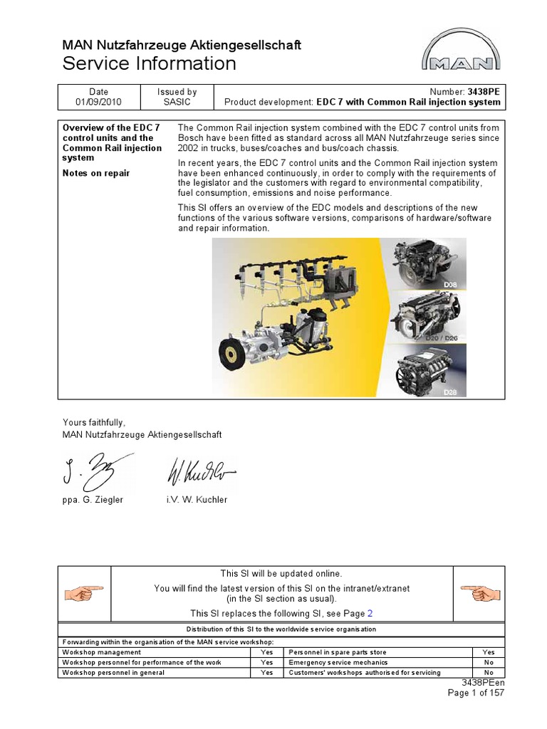 Pligt Optage cabriolet D20 D26 EDC Manual | PDF | Fuel Injection | Exhaust Gas