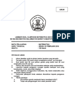 Sample Soal Olimpiade Seleksi Tingkat Kecamatan1