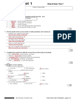 End-Of-Term 1 Standard With Answers