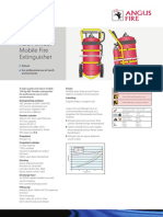 6603 100kg ABC Mobile Extinguisher