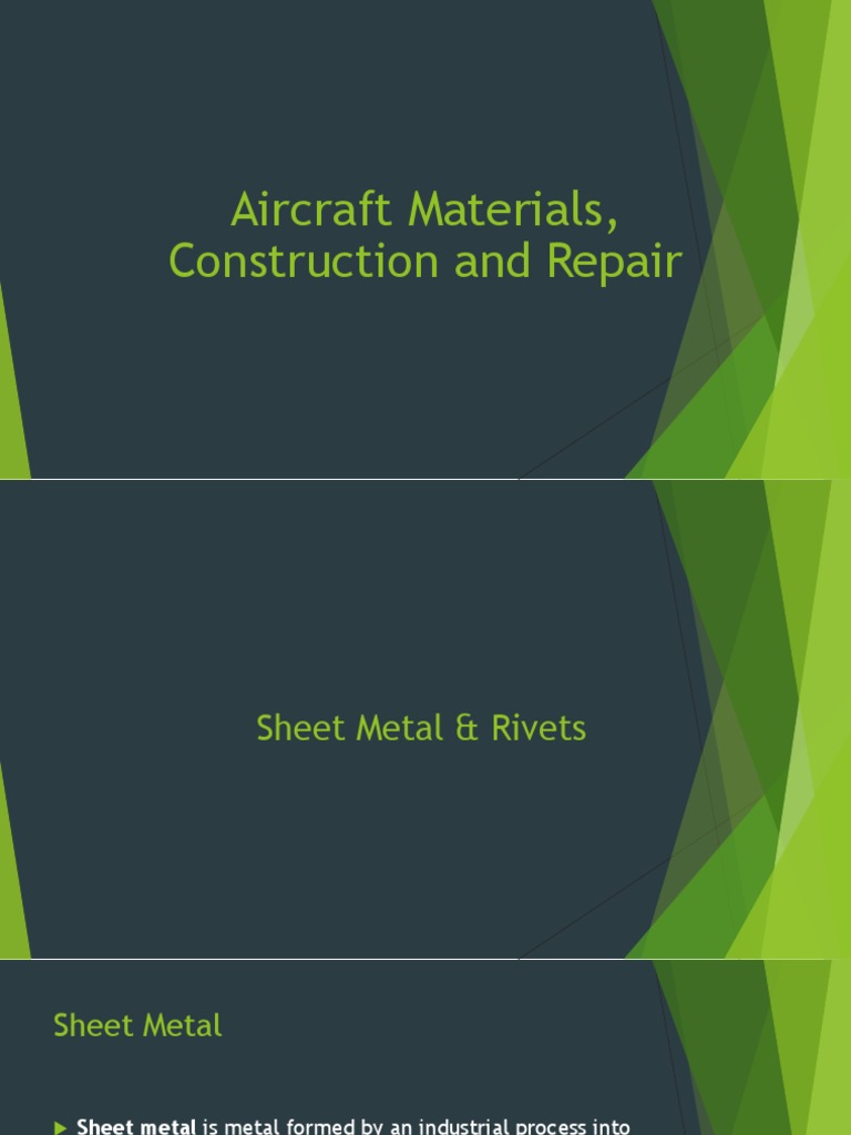 Aircraft Sheet Metal Riveting Guide | PDF | Rivet | Sheet Metal