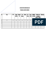 Daftar Urutan Kepangkatan