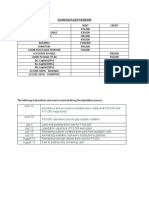 Doremi Partnership: Do, Capital (20%) Re, Capital (30%) Mi, Capital (50%)