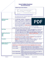 PubMed Cheat Sheet External