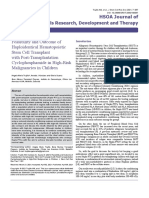 Feasibility and Outcome of Haploidentical Hematopoietic Stem Cell Transplant With Post Transplantation Cyclophosphamide in High Risk Malignancies in Children