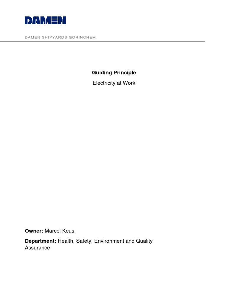 WWW 20180319 Electricity at Work | PDF | Ac Power Plugs And Sockets ...