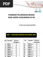 dr. Djoni - Standar Pelayanan Bedah dan aspek hukumnya di RS