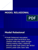 4 - Model Relasional