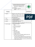 SOP Penanganan Pasien Pingsan (Syncope)