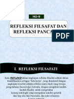 REFLEKSI FILSAFAT DAN PANCASILA