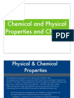 Chem and Phys Props - Changes