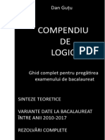 Dan Gutu - Compendiu Logica