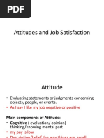 Chapter - 3 Attitudes and Job Satisfaction