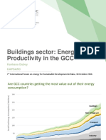Improving Energy Productivity in GCC Buildings Sector