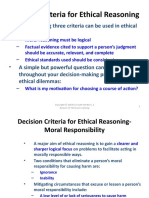 L-5 Ethical Reasoning, Criteria Principles