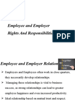 Rights-Responsibilitis of Employee And Employer [Autosaved]