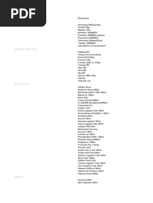 Produse  PDF