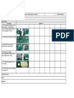 Product Inspection - Mechanical Assembly Inspection Checksheet