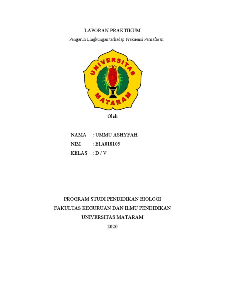 Laporan Praktikum Pernapasan Belalang | PDF