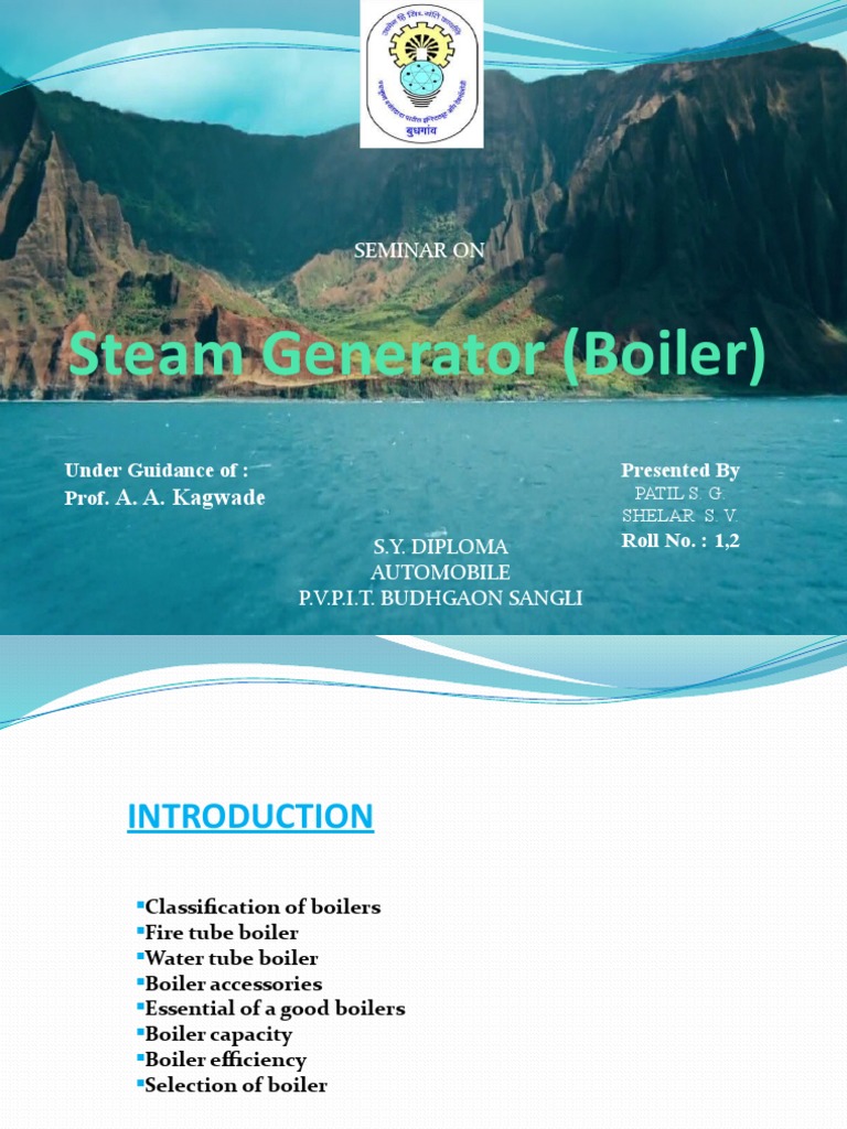 Overview of Steam Generator Boilers | PDF | Boiler | Steam