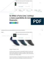 De Milão À Faria Lima - Conheça A Marca Queridinha Do Mercado Financeiro