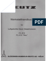 Deutz Motorhandbuch FL812