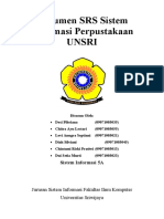 Dokumen SRS Sistem Informasi Perpustakaa